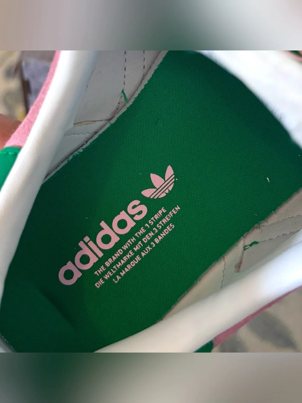 Adidas Gazelle Bold Pink Lucid Cyan Shoes Womens Size 7 IE0420 Platform Sneakers